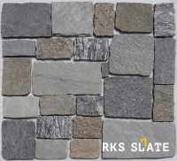 Натуральный камень для фасада RKS SLATE Lexington Castle