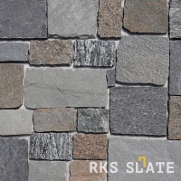 Натуральный камень для фасада RKS SLATE Lexington Castle