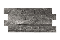 3D мозаика из камня RKS SLATE Кварцит Monsoon Black Rockface