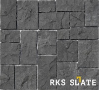 Фасадный колотый камень RKS SLATE Basalt Rock Castle