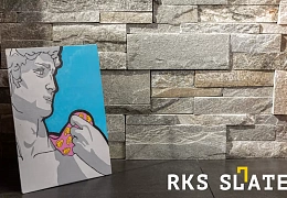 3D панели RKS SLATE Сланец Grey Slate Modern