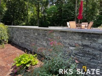 Натуральный камень для фасада RKS SLATE Greenwich Gray Strips